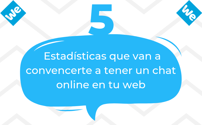 5 Estadísticas que van a convencerte a tener un Live Chat en tu Web